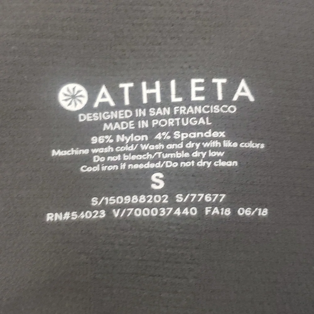 Athleta Speedlight Seamless Tank Dark Green Athleisure Athleticwear Size Small - Picture 9 of 9